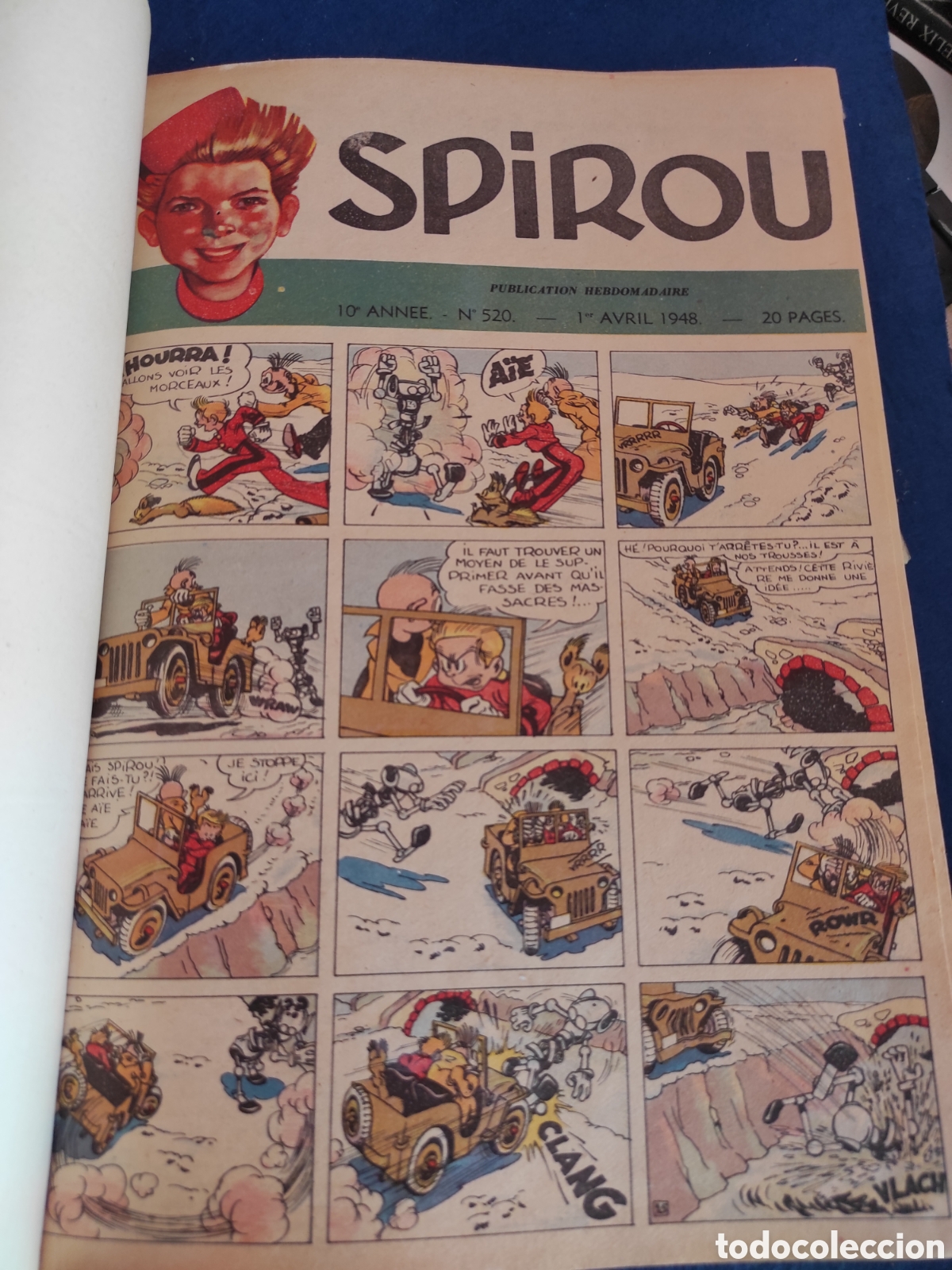 C&oacute;mics: SPIROU ALBUM 25. 1948. - Foto 3
