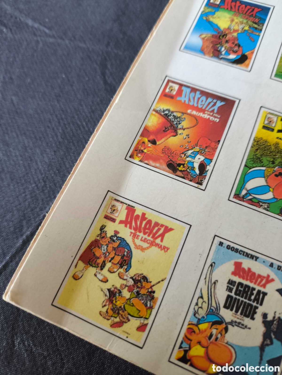 C&oacute;mics: LOTE 3 C&Oacute;MICS ASTERIX EN INGL&Eacute;S STUDY COMICS PRADO CON GLOSARIOS SEPARATA RARO - Foto 11
