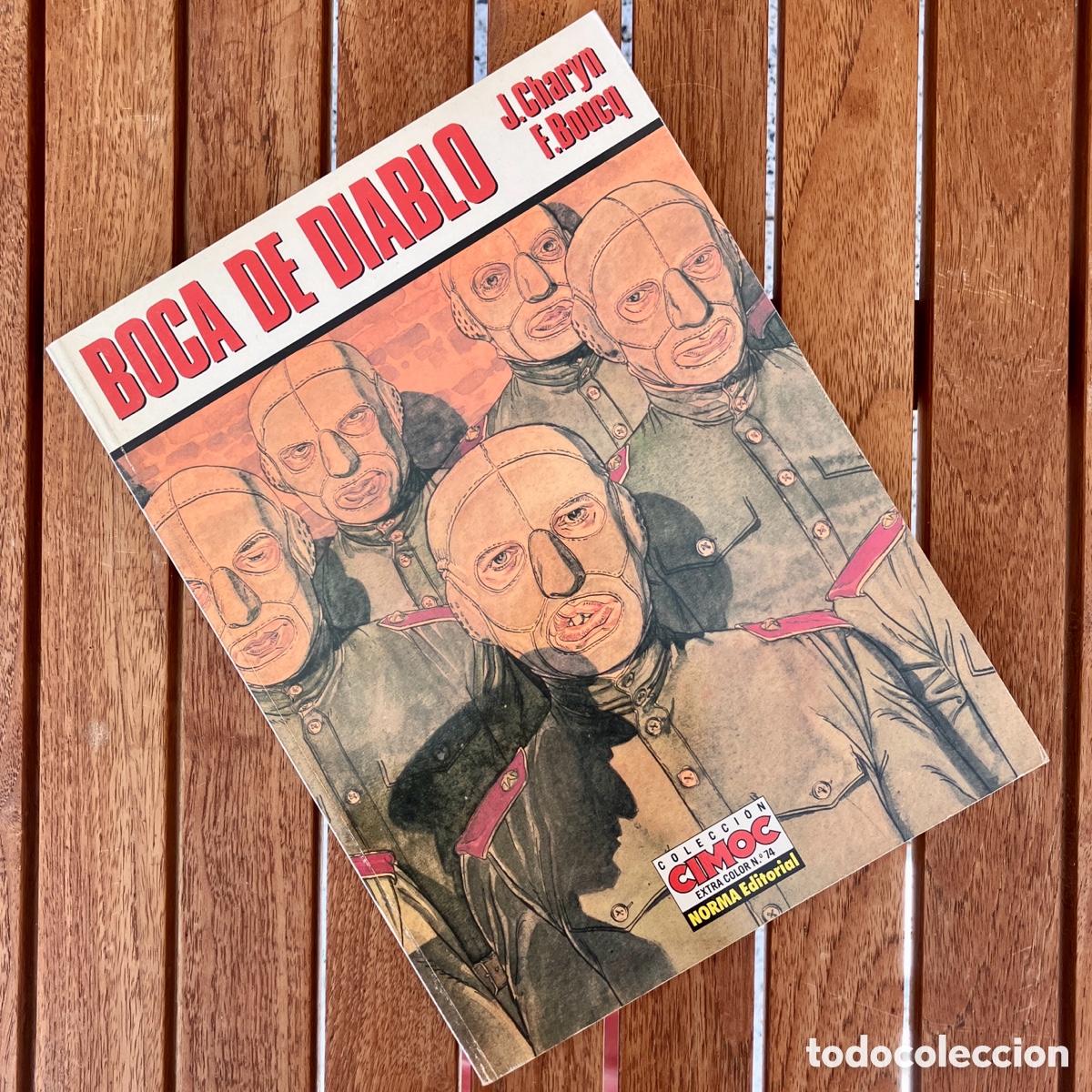 C&oacute;mics: Boca de diablo Charyn Boucq 1991 - Foto 1