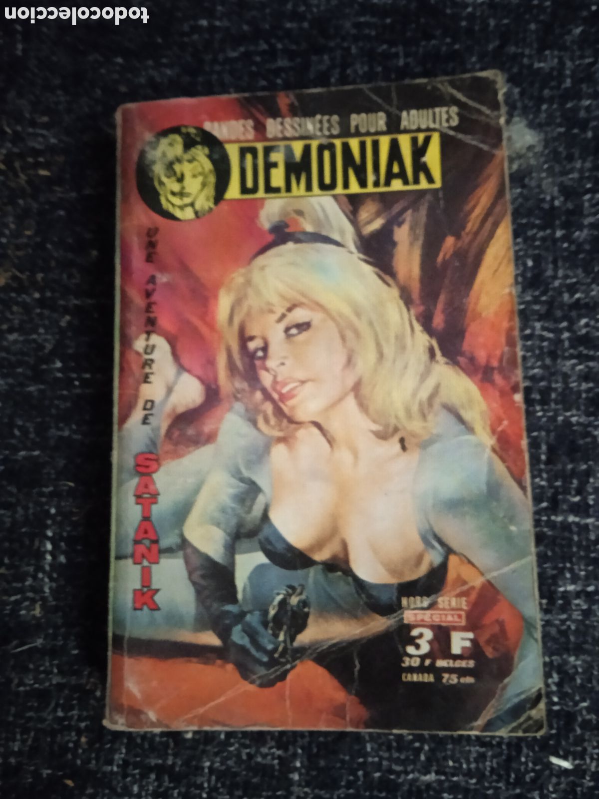 C&oacute;mics: AVENTURE DE SATANIK - DEMONIAK - COMIC EN FRANCES - Foto 1