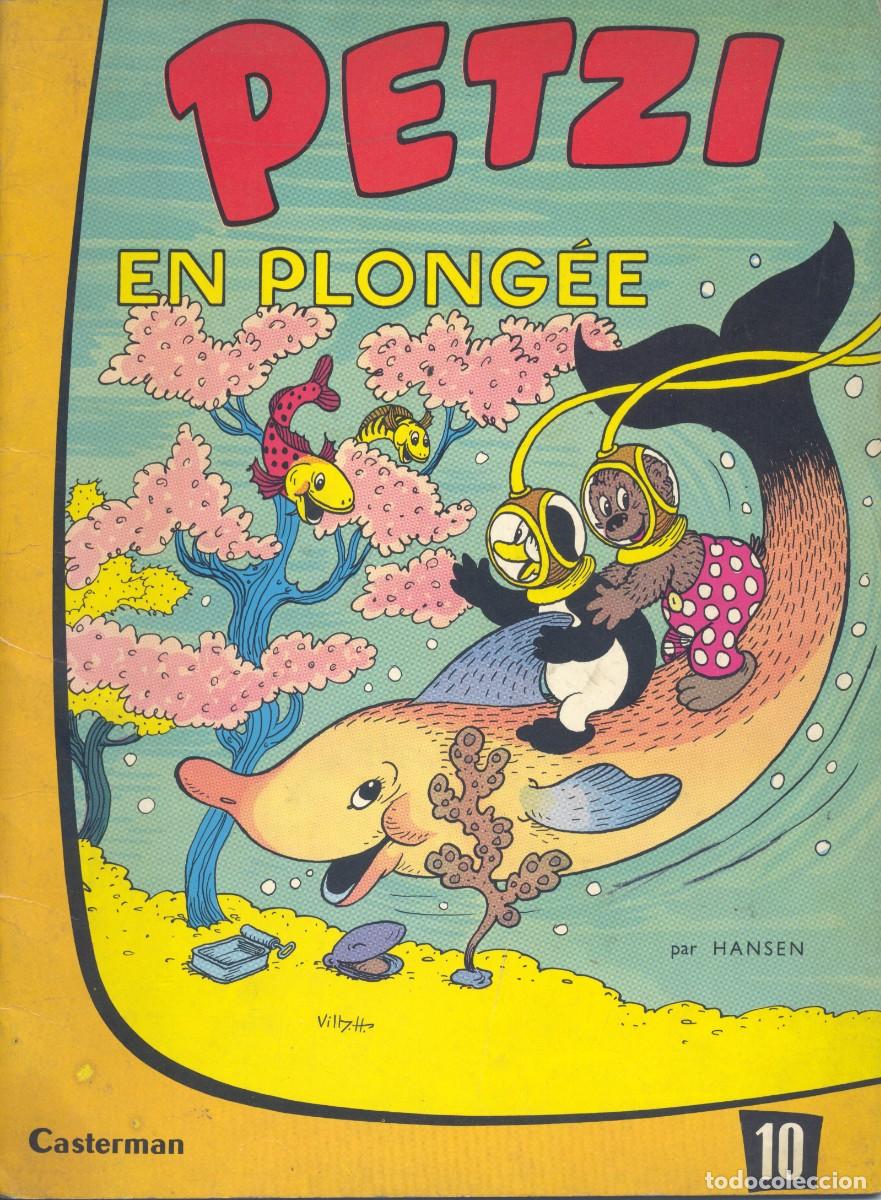 C&oacute;mics: PETZI EN PLONG&Eacute;E. CASTERMAN, 1962. HANSEN - Foto 1