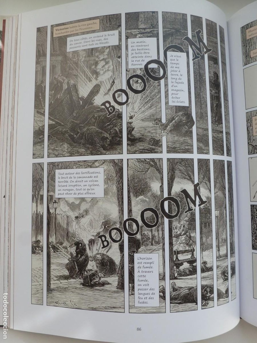 C&oacute;mics: LES DAMN&Eacute;S DE LA COMMUNE 1. RAPH&Auml;EL MEYSSAN. C&Oacute;MIC EN FRANC&Eacute;S - Foto 5