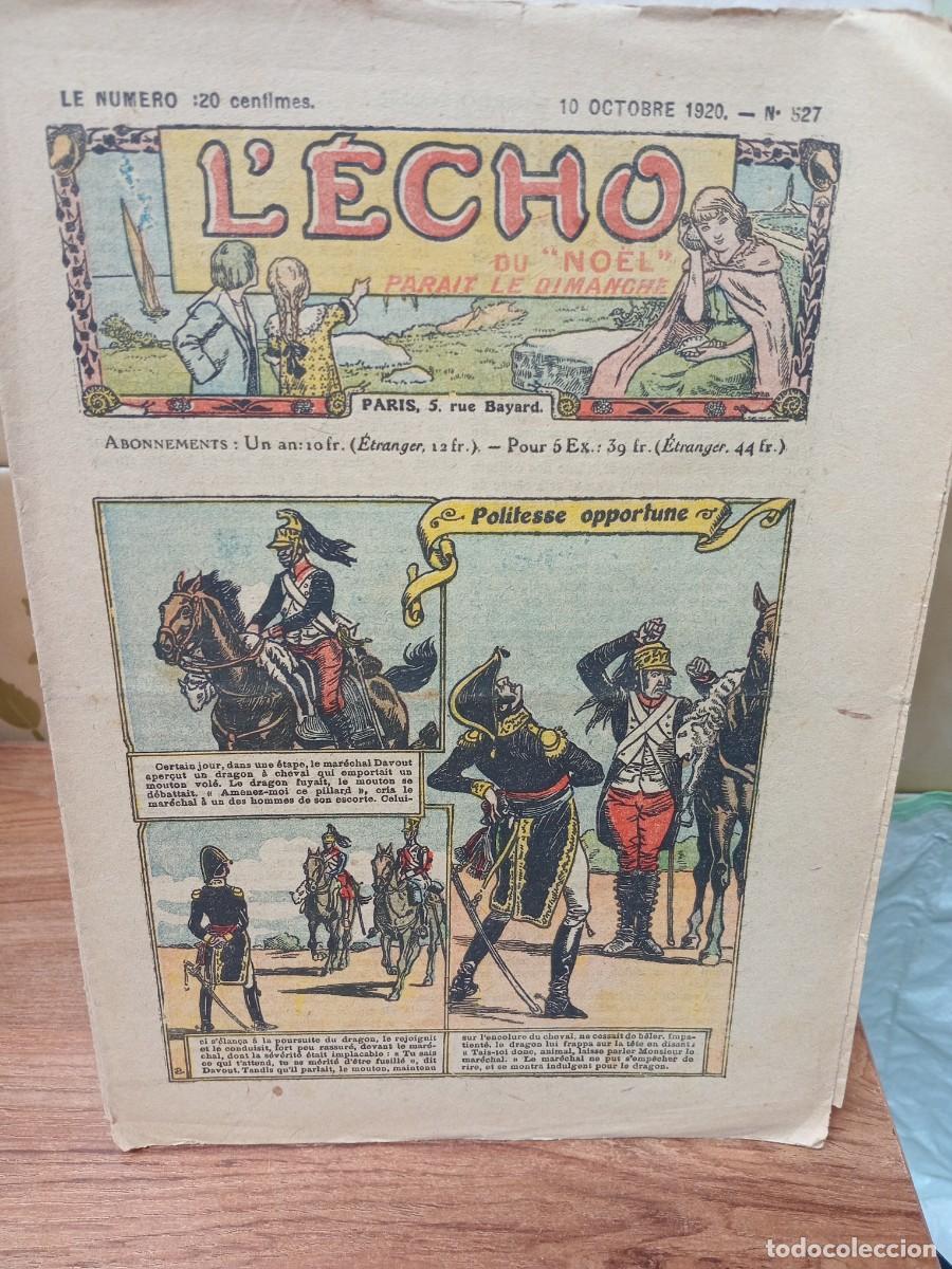 C&oacute;mics: LECHO - N&ordm; 527 - EN FRANCES - A&Ntilde;O 1920 - Foto 1