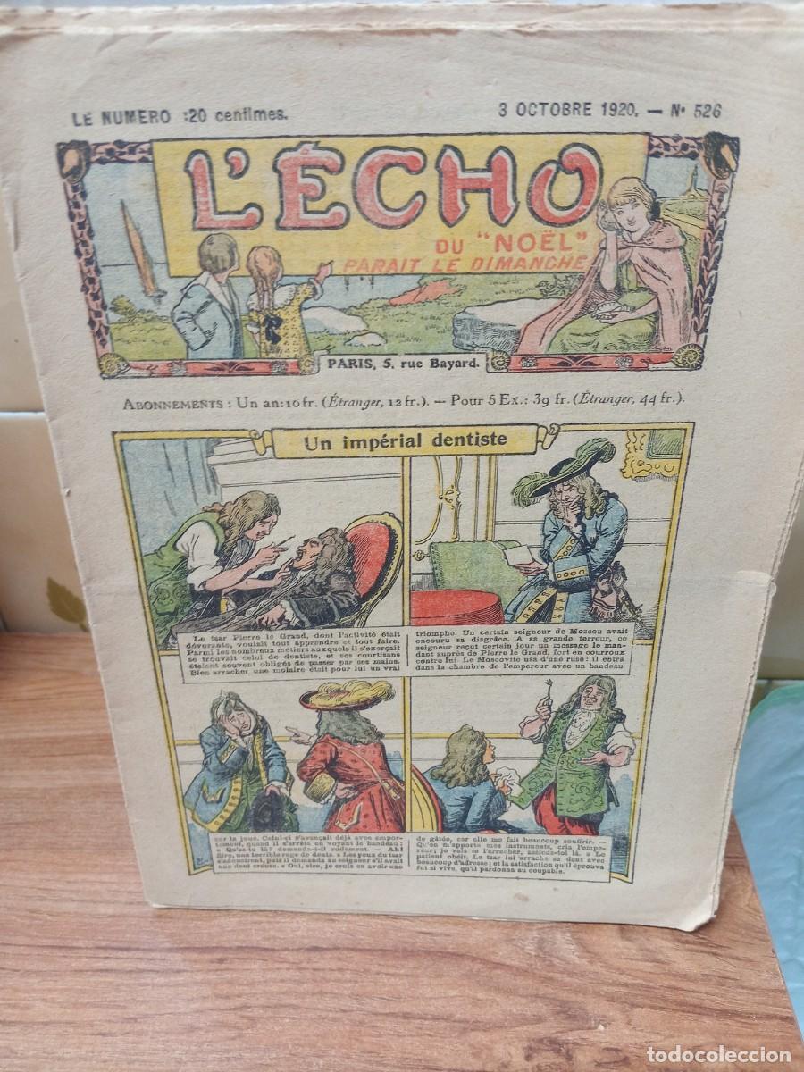 C&oacute;mics: LECHO - N&ordm; 526 - EN FRANCES - A&Ntilde;O 1920 - Foto 1