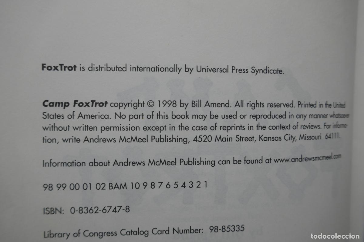 C&oacute;mics: FOXTROT CAMP FOXTROT, de Bill Amend (en Ingl&eacute;s ) - Foto 14