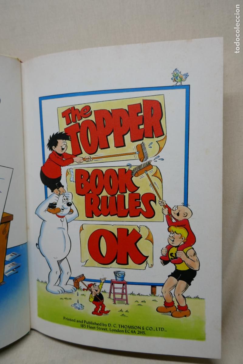 C&oacute;mics: THE TOPPER BOOK 1983 (en Ingl&eacute;s) - Foto 9