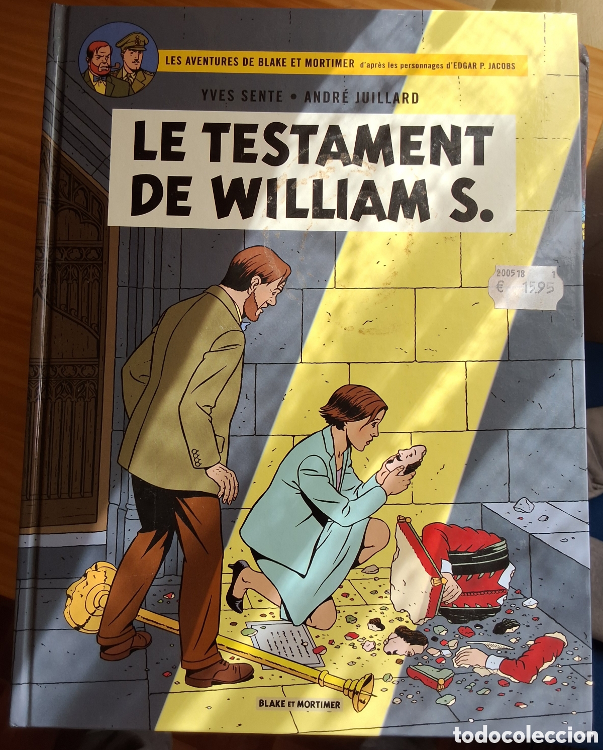 C&oacute;mics: Blake & Mortimer comic frances Testament William S. A&ntilde;o 2016/11 edicion 1&deg; - Foto 1