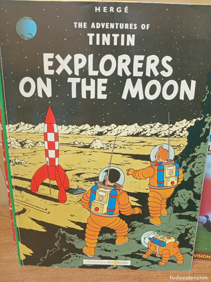 C&oacute;mics: TINTIN - EXPLORERS ON THE MOON - TEXTO EN INGLES - ED. DEL PRADO - Foto 1