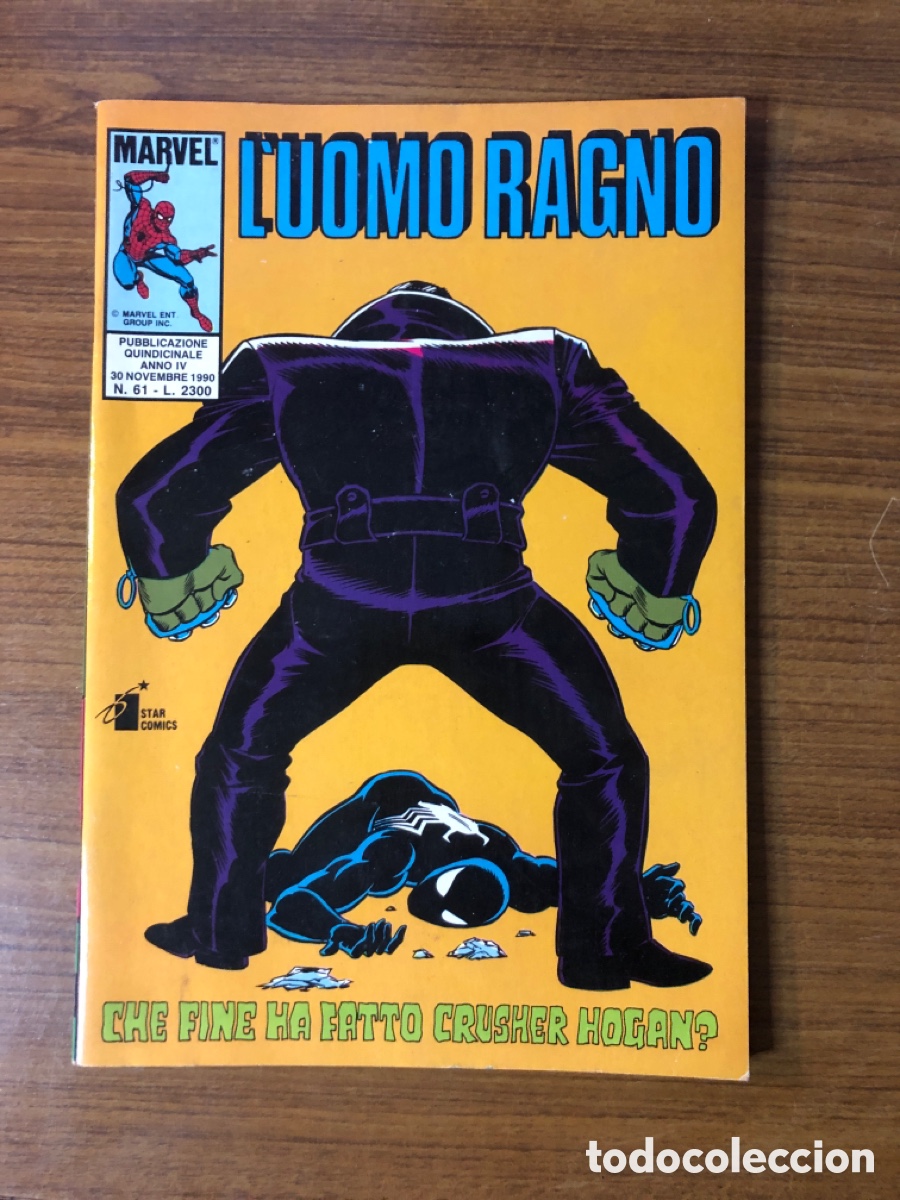 C&oacute;mics: L&rsquo;UOMO RAGNO,N&Uacute;MERO 61,(MARVEL GROUP) - Foto 1