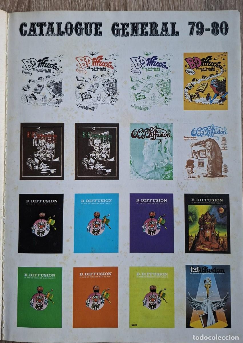 C&oacute;mics: B. DIFFUSION 19779/80. Cat&aacute;logo de la BD Franco Belga - Foto 3