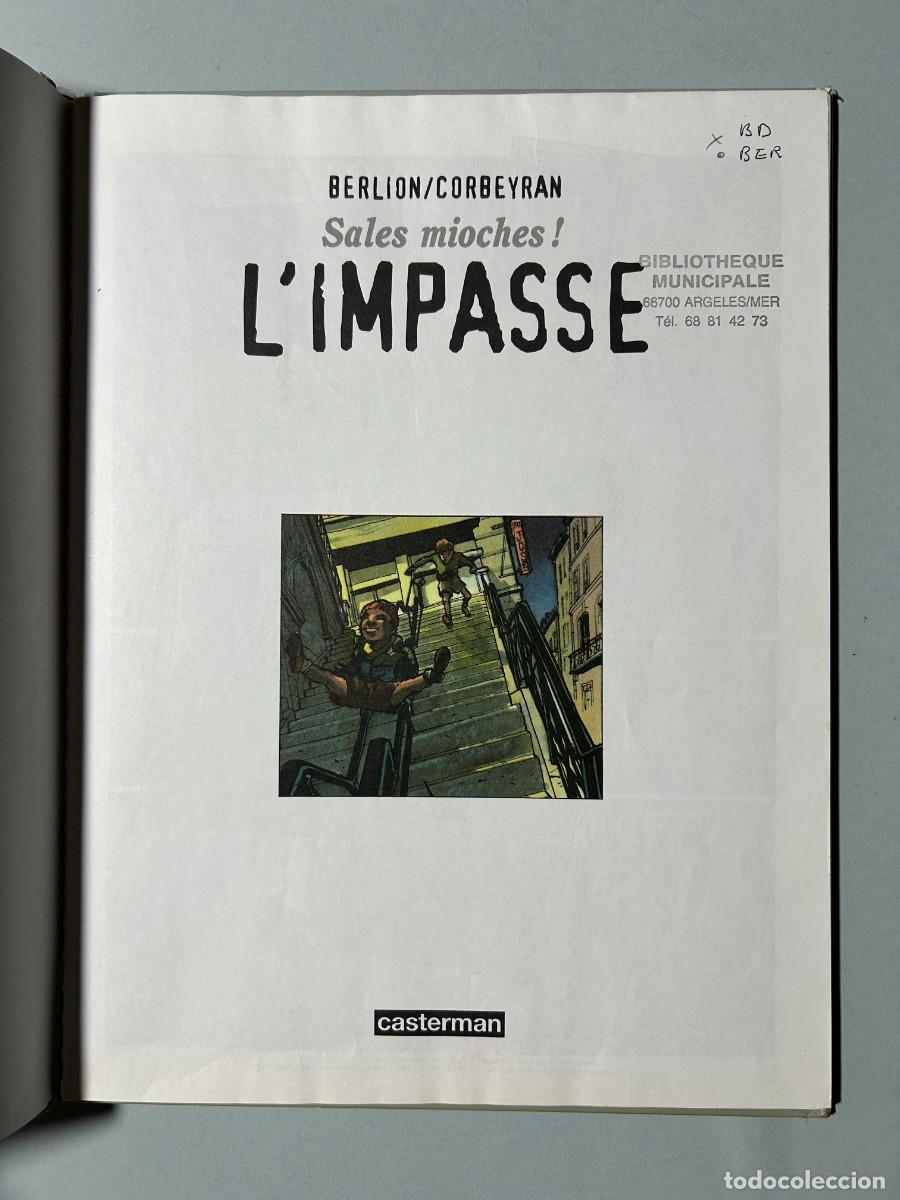 C&oacute;mics: COMIC Sales mioches - Limpasse No 1 - Foto 2
