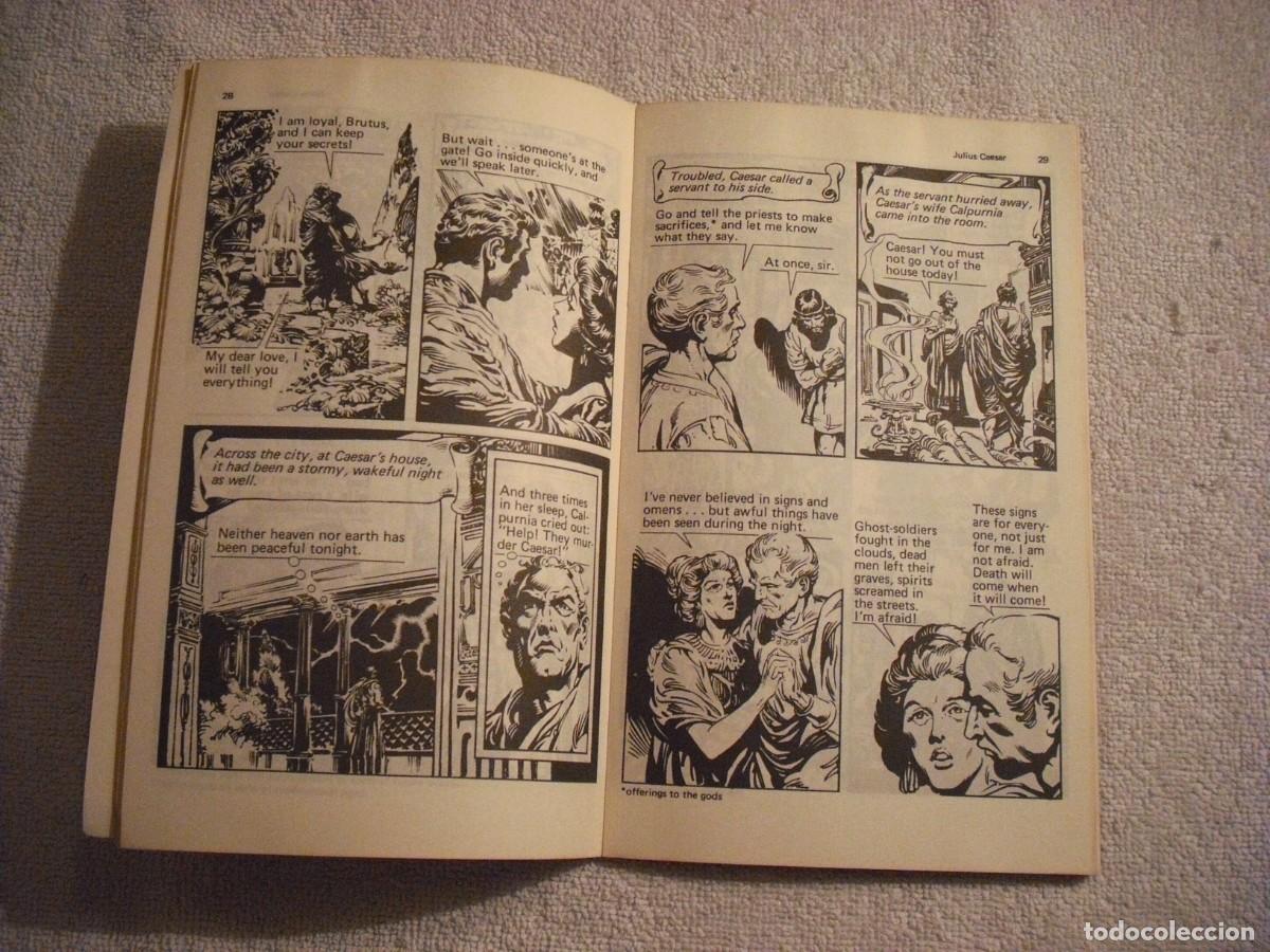 C&oacute;mics: JULIUS CAESAR . SHAKESPEARE . COMIC EN INGLES. DAX ILLUSTRATED SERIES - Foto 2