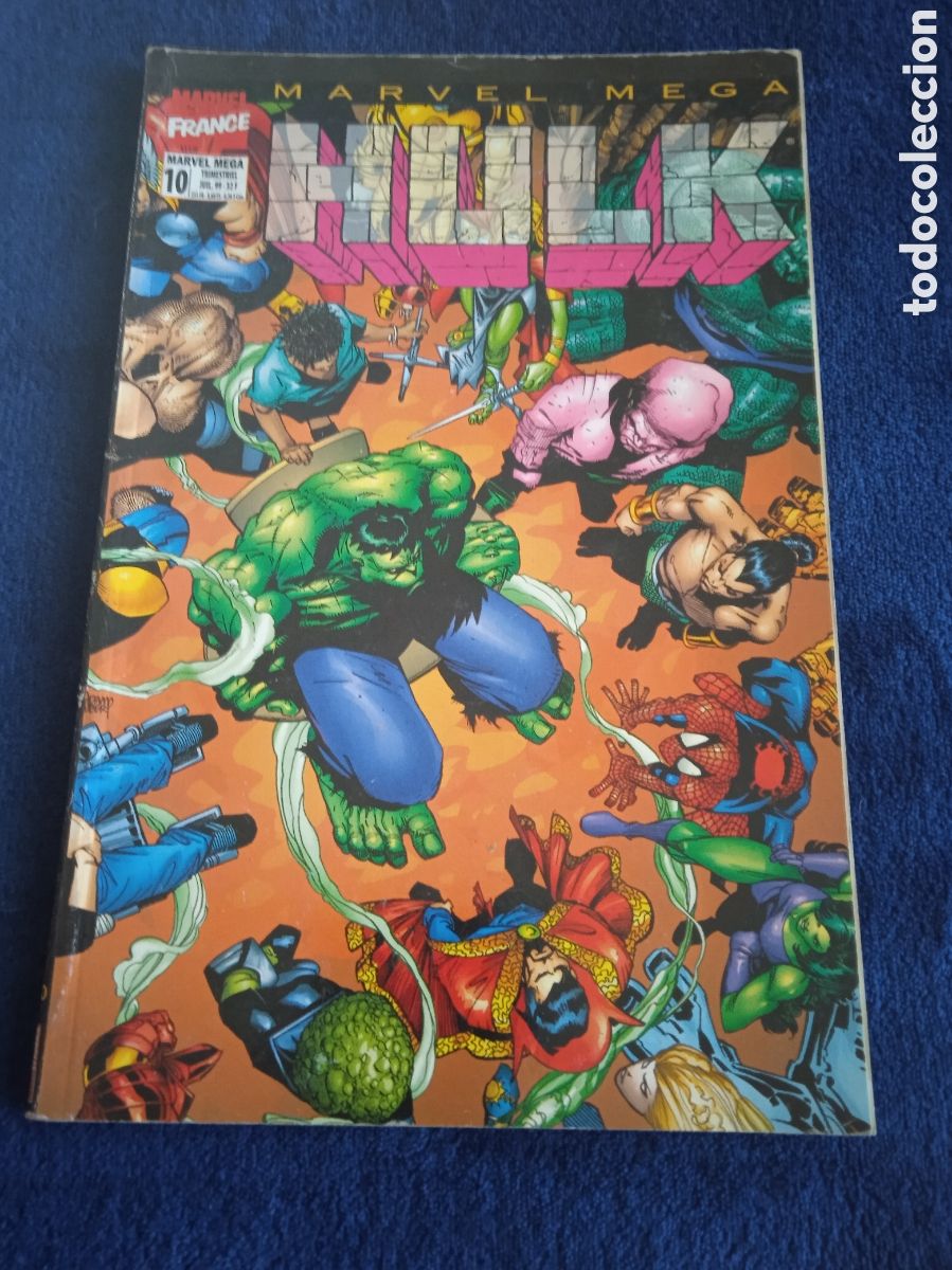 C&oacute;mics: MARVEL MEGA - HULK LAMORT DE BETTY -EDICION EN FRANCES - Foto 1
