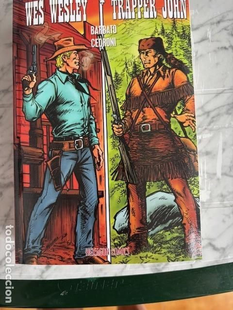 C&oacute;mics: WES WESLEY Y TRAPPER JOHN - Hexagon Comics - Idioma frances - Foto 1