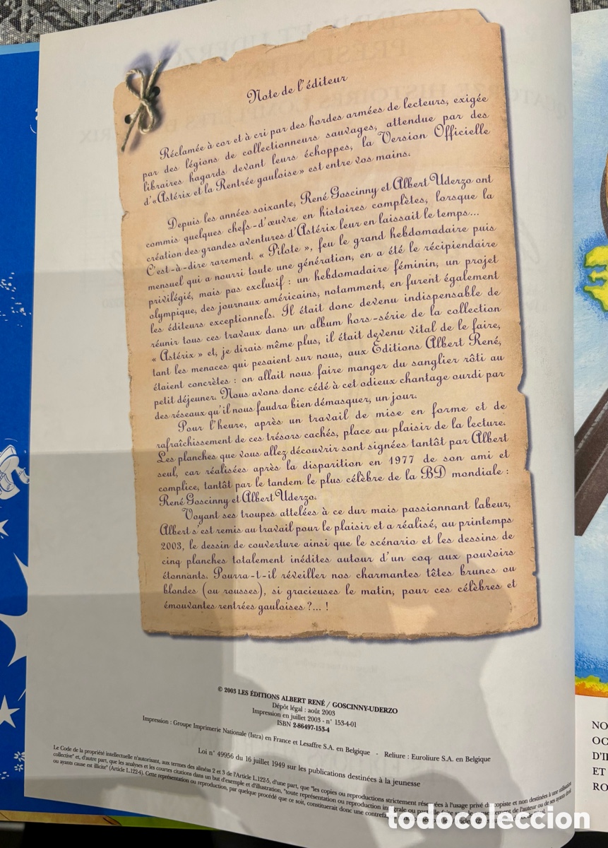 C&oacute;mics: ASTERIX ET LA RENTR&Eacute;E GAULOISE - Foto 2