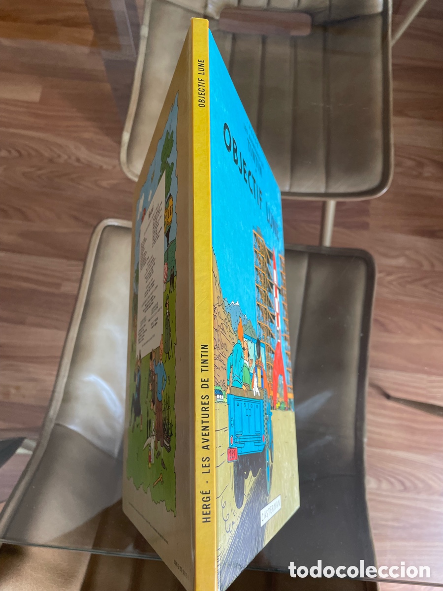 C&oacute;mics: TINTIN OBJECTIF LUNE Casterman 1966 - Foto 3
