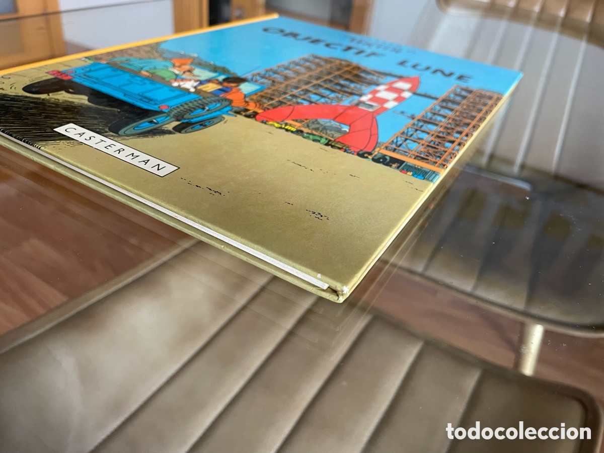 C&oacute;mics: TINTIN OBJECTIF LUNE Casterman 1966 - Foto 4