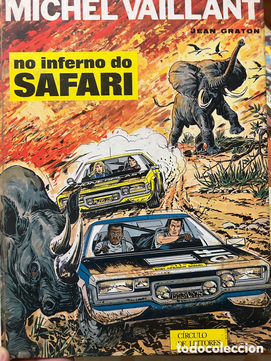 Comics: MICHEL VAILLANT NO I FERNO DO SAFARI EN PROTUGUES