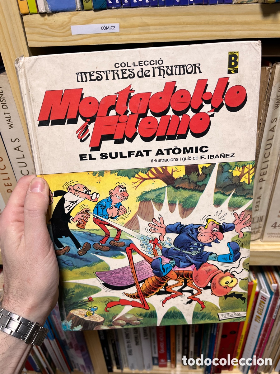 C&oacute;mics: Comic2 MORTADEL&middot;LO I FILEM&Oacute; - EL SULFAT AT&Ograve;MIC - FRANCISCO IBA&Ntilde;EZ - MESTRES DE L'HUMOR - CATAL&Agrave;