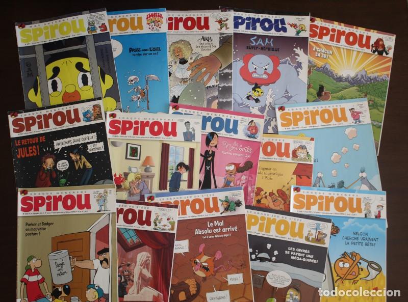 C&oacute;mics: LOTE 15 REVISTAS SPIROU EN FRANCES EDITORIAL DUPUIS 3767 3827 3833 3772 3852 3847 3819 3826 3822 381