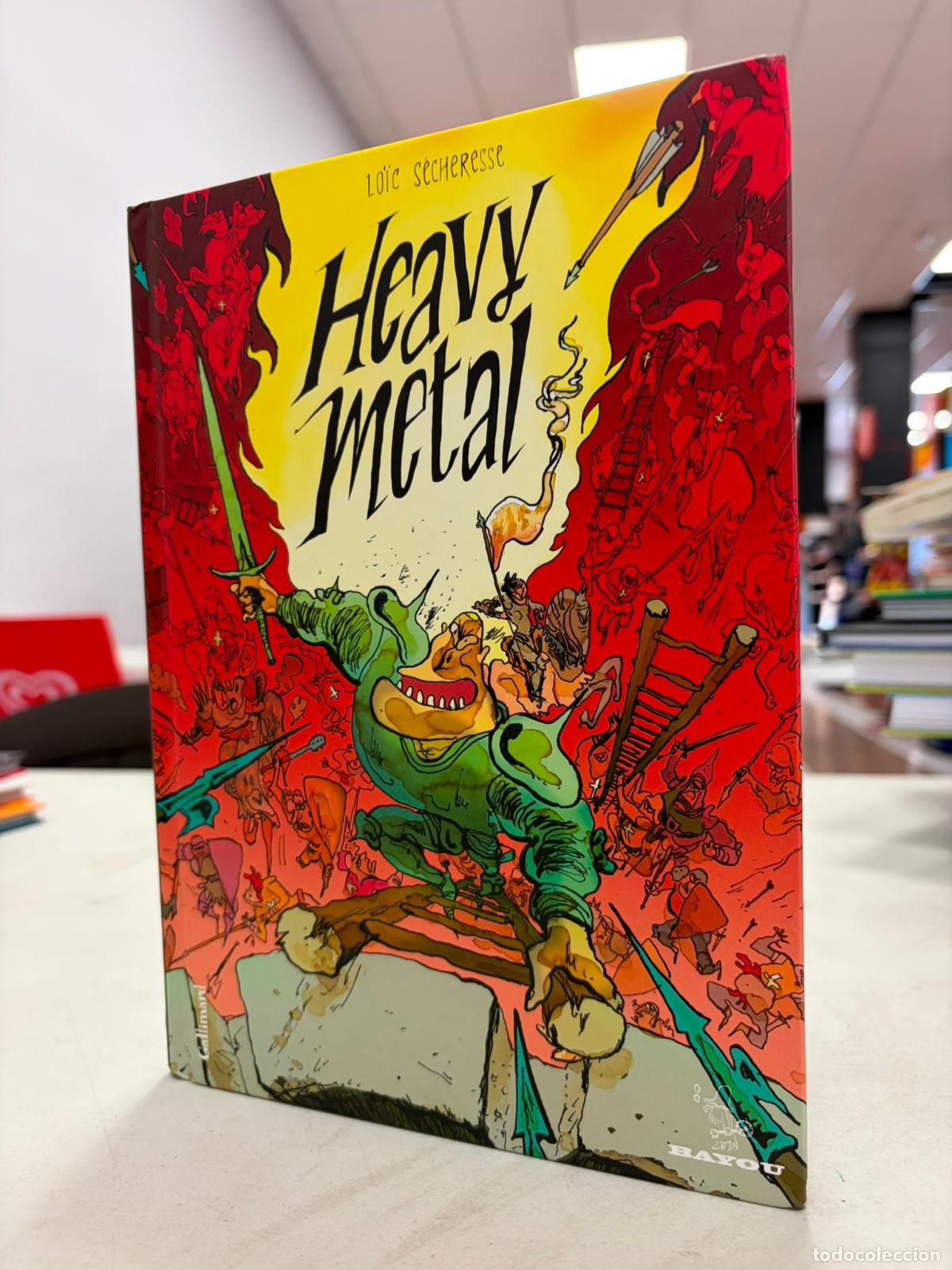C&oacute;mics: HEAVY METAL - LOIC SECHERESSE - EN FRANCES - GALLIMARD - TAPA DURA (GM)