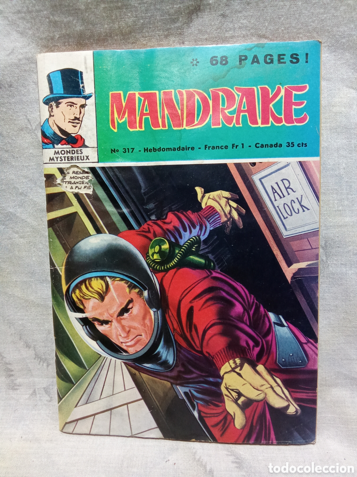 C&oacute;mics: MANDRAKE N&deg;317, MONDES MYSTERIEUX