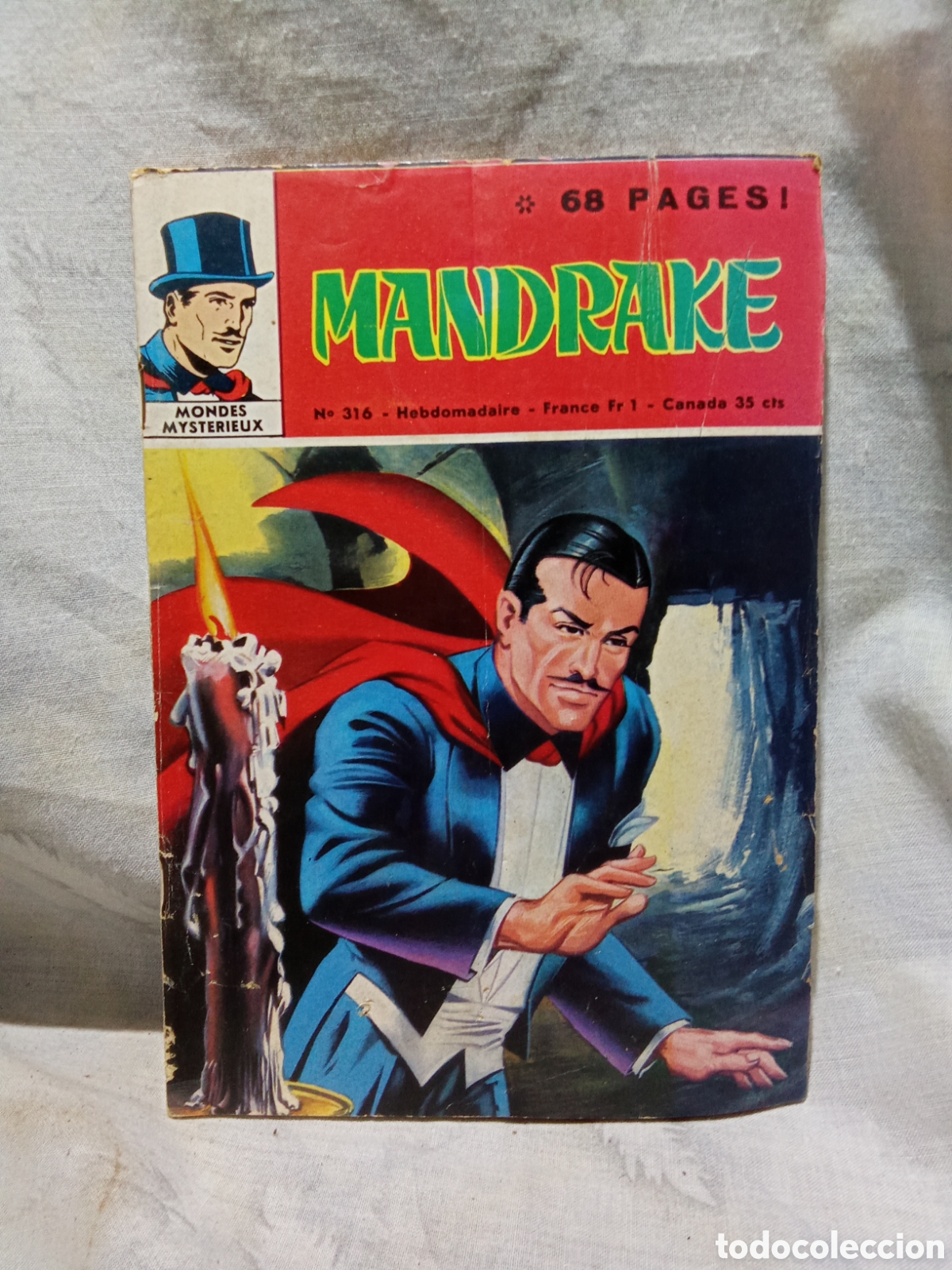 C&oacute;mics: MANDRAKE N&deg;316, MONDES MYSTERIEUX