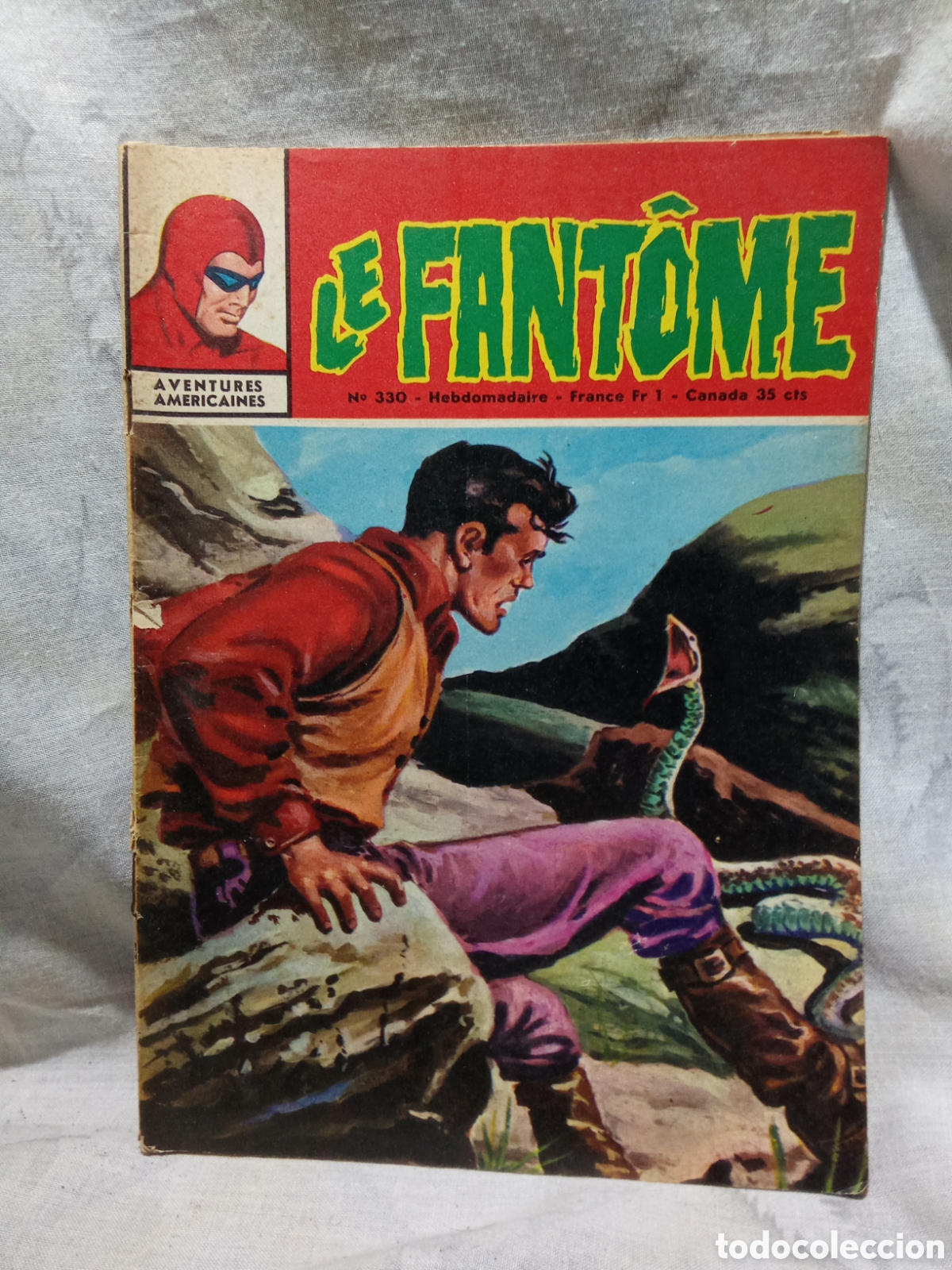 C&oacute;mics: LE FANTOME N&deg; 330 , AVENTURES AMERICAINES