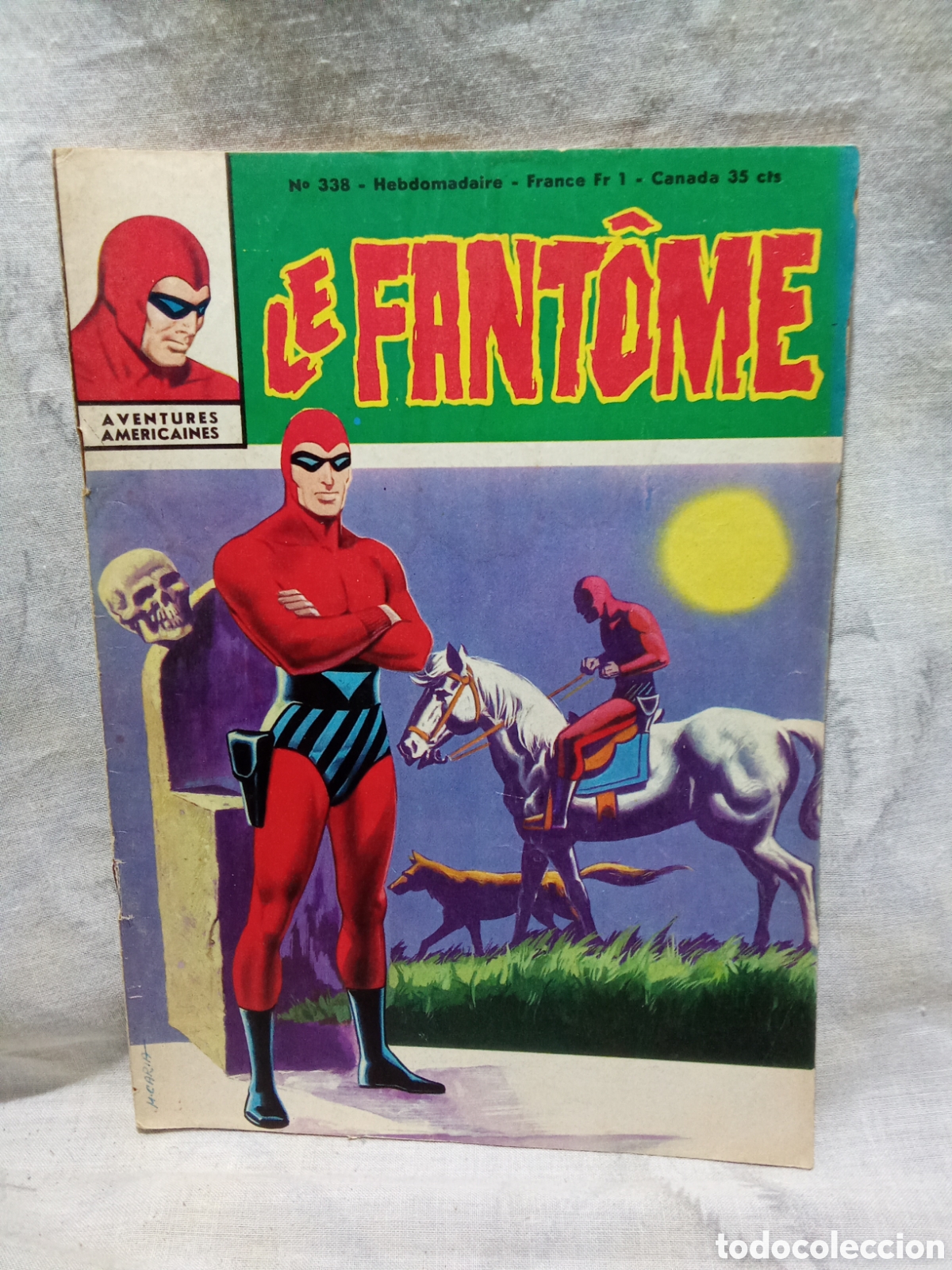 C&oacute;mics: LE FANTOME N&deg;338 , AVENTURES AMERICAINES