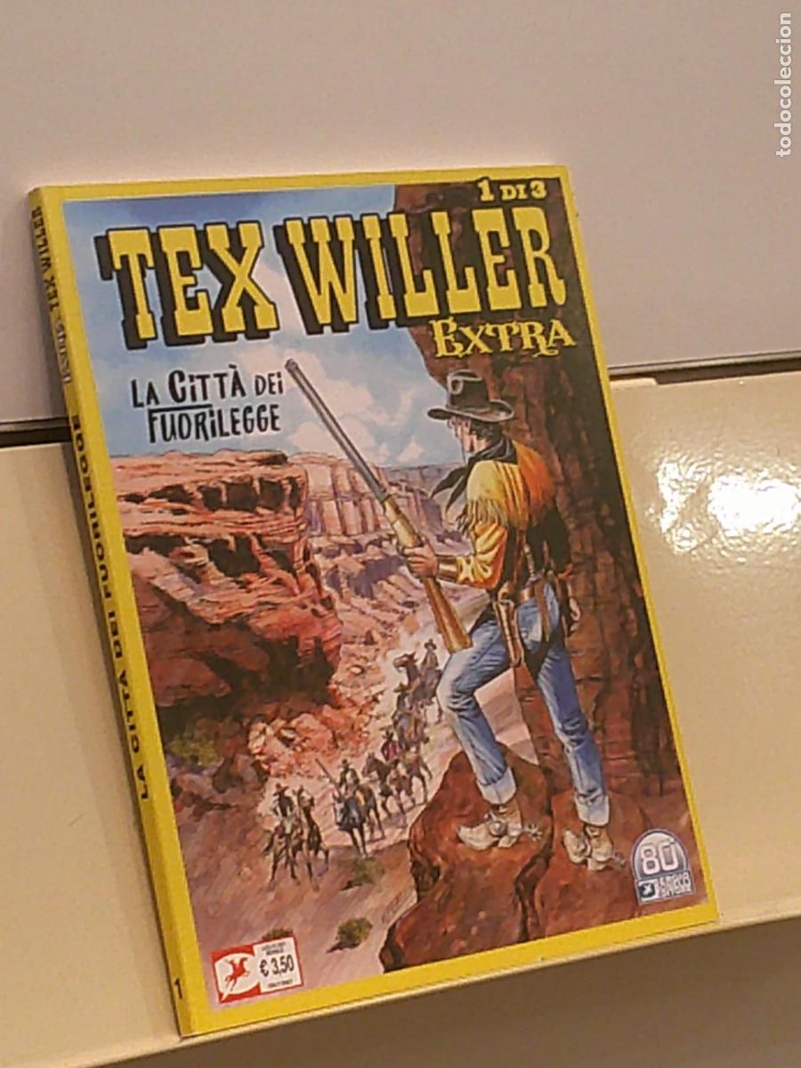 C&oacute;mics: TEX WILLER EXTRA N&ordm; 1 LA CITTA DEI FOUORILEGGE 1 DI 3 - BONELLI EN ITALIANO