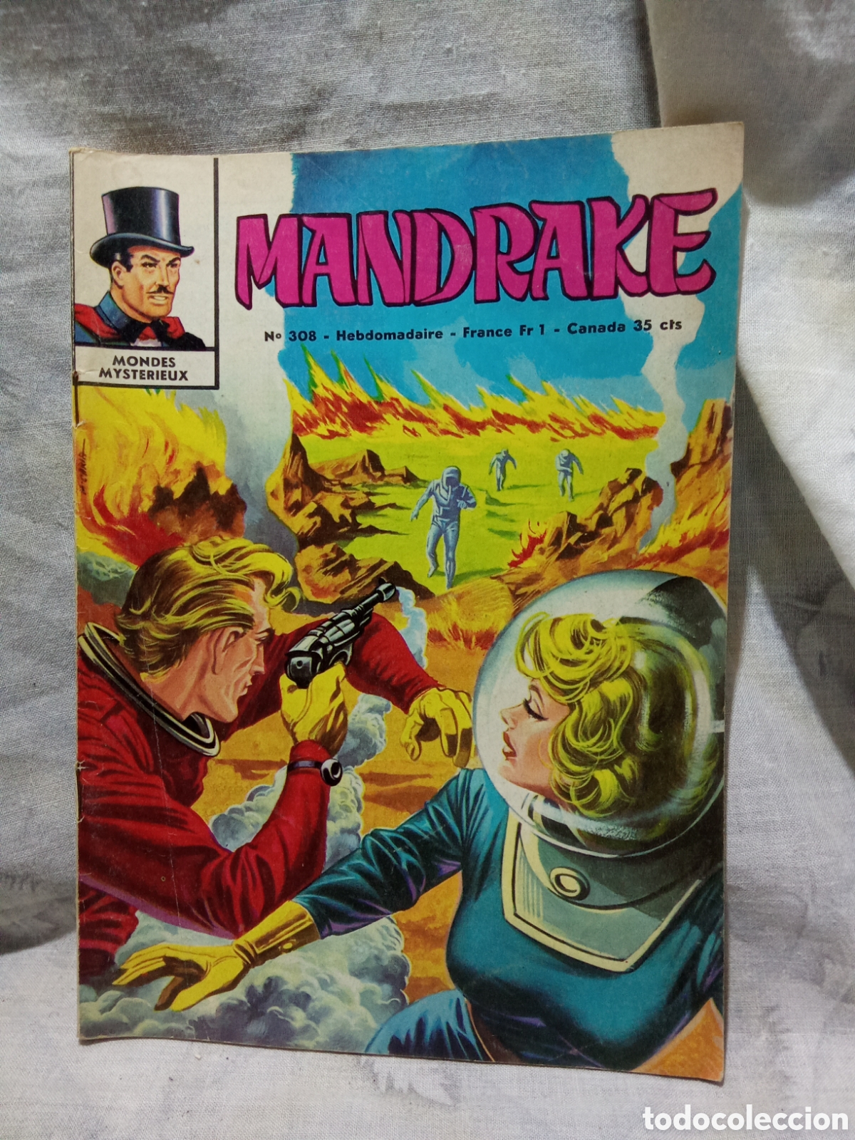 C&oacute;mics: MANDRAKE N&deg;308, MONDES MYSTERIEUX
