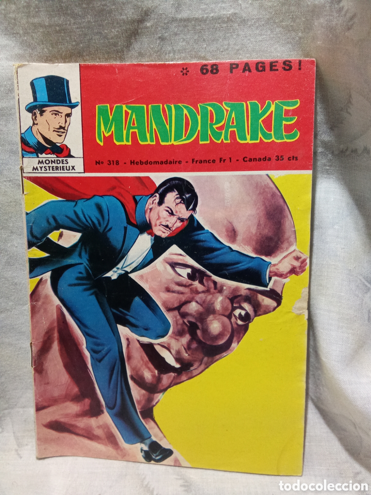 C&oacute;mics: MANDRAKE N&deg;318, MONDES MYSTERIEUX