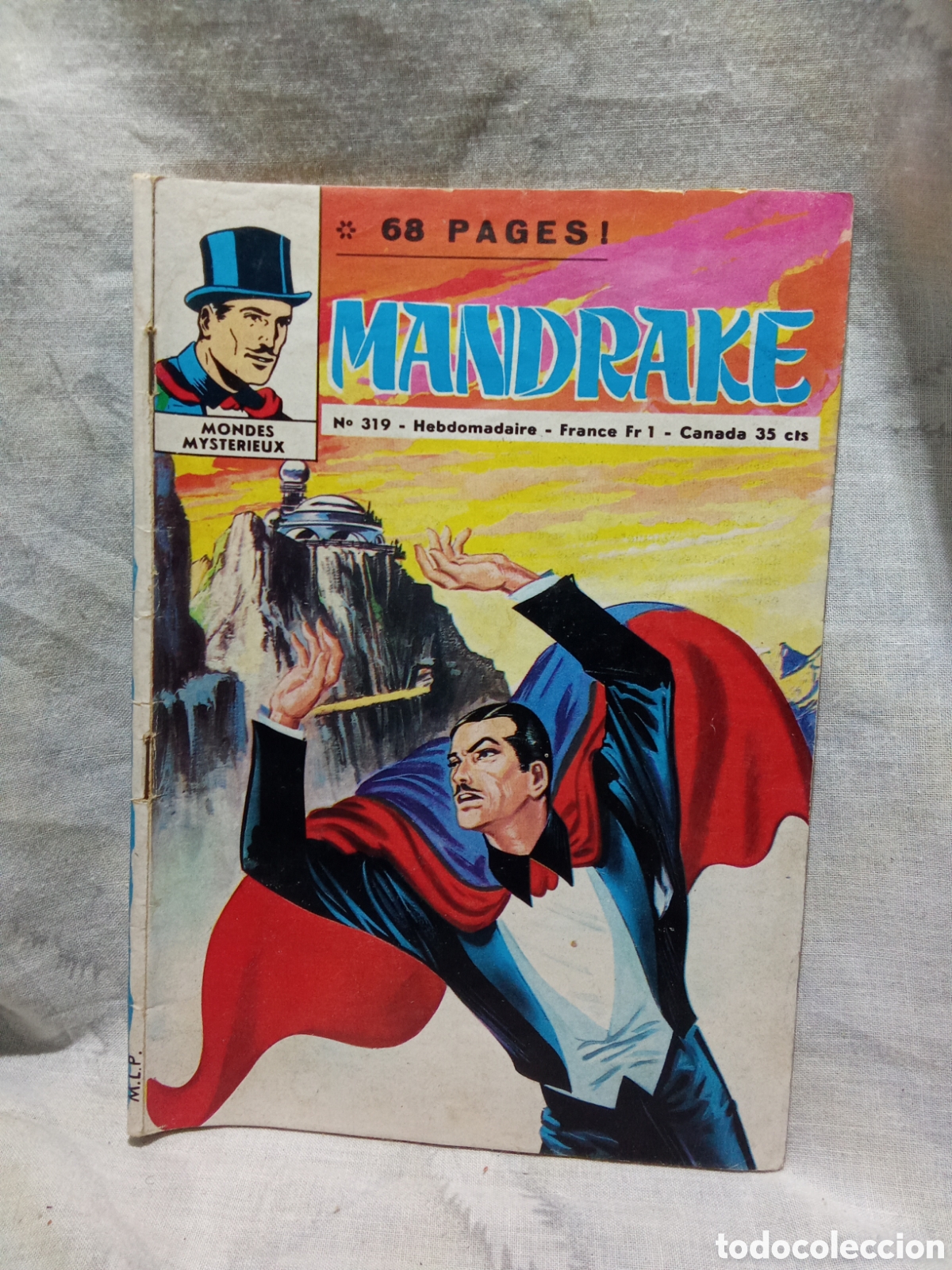 C&oacute;mics: MANDRAKE N&deg; 319, MONDES MYSTERIEUX