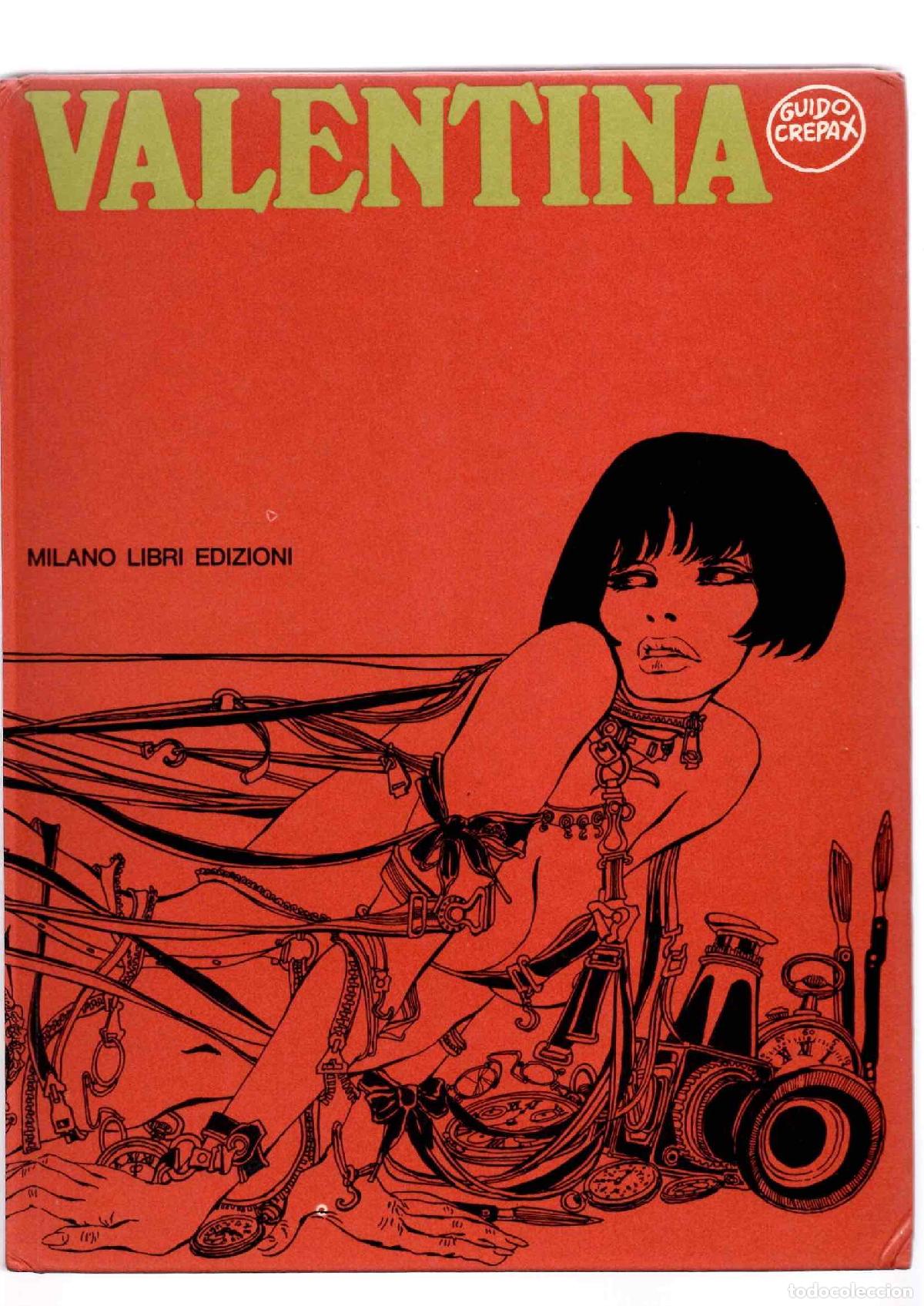 C&oacute;mics: GUIDO CREPAX. VALENTINA. MILANO LIBRI EDIZIONI 1968. EN ITALIANO