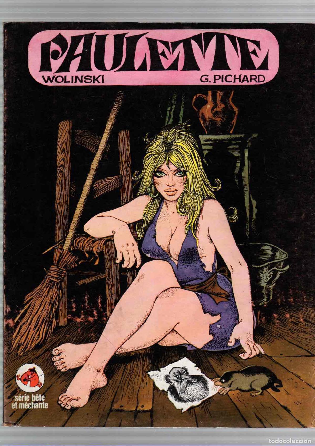 C&oacute;mics: PAULETTE. WOLINSKI - G. PICHARD. EDITIONS DU SQUARE. 1971. EN FRANCES