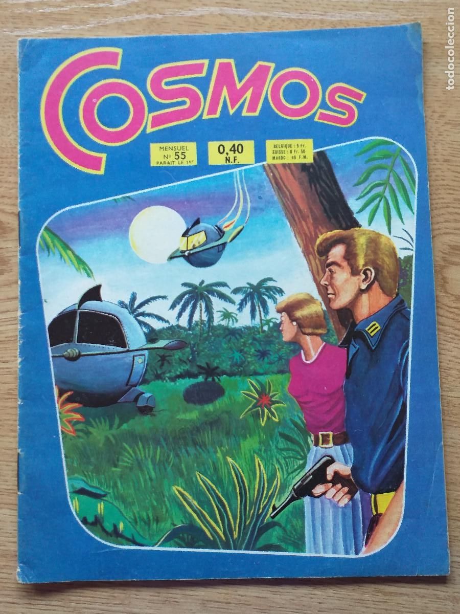 C&oacute;mics: COSMOS - N&ordm; 57 - RAY COMET - EDEN EN PERIL - EN FRANCES - 1961 Editions Artima