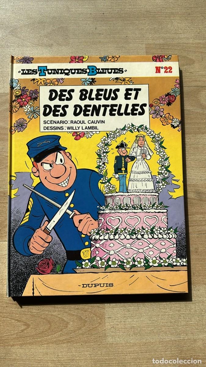 C&oacute;mics: LES TUNIQUES BLEUES N&ordm; 22 DES BLEUS ET DES DENTELLES DUPUIS CARTON&Eacute; FRANC&Eacute;S