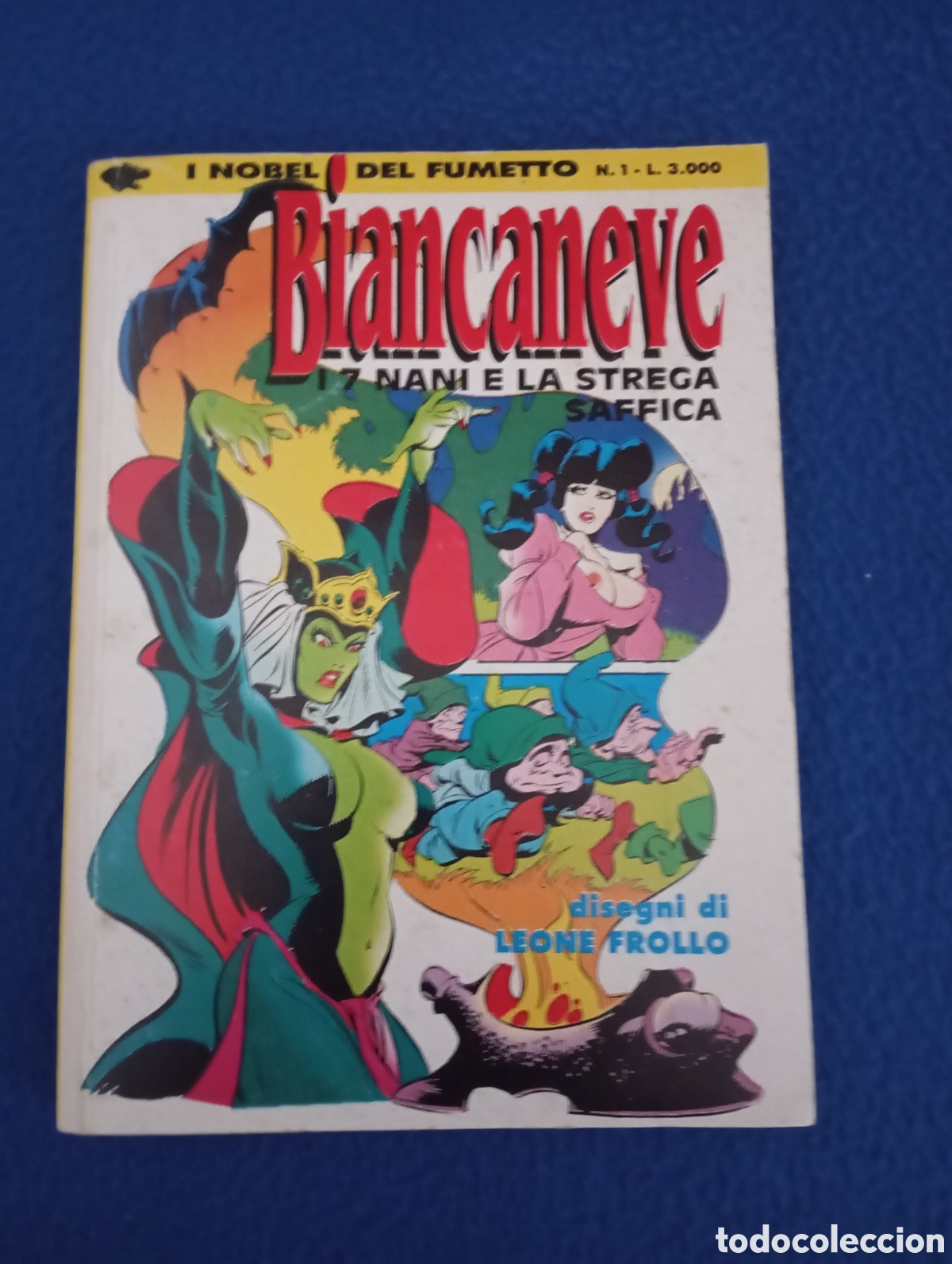 C&oacute;mics: BIANCANEVE N.1 - LEONE FROLLO - NOVEMBRE 1994 - RENZO BARBIERI EDITORE