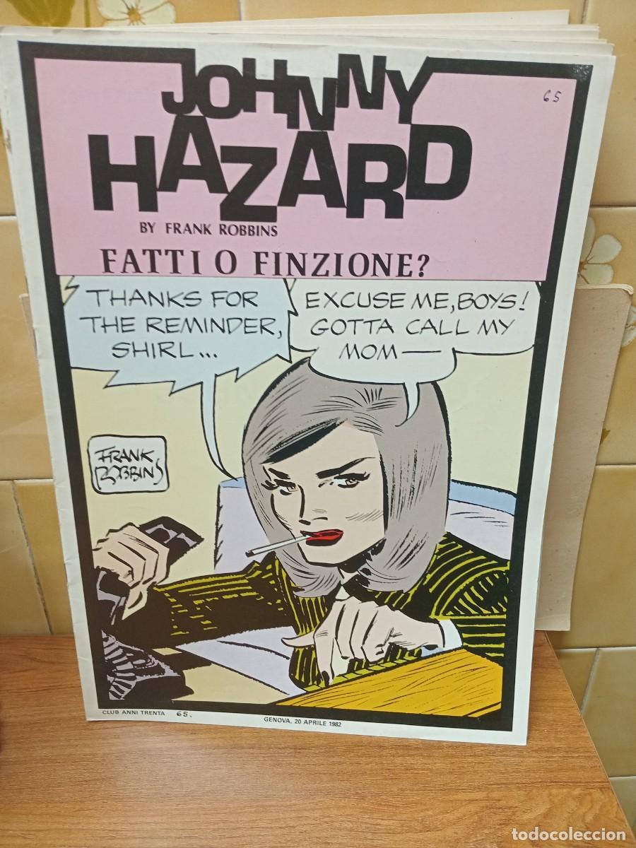 C&oacute;mics: JOHNNY HAZARD - 20 APRILE 1982 - CLUB ANNI TRENTA - TEXTO EN ITALIANO