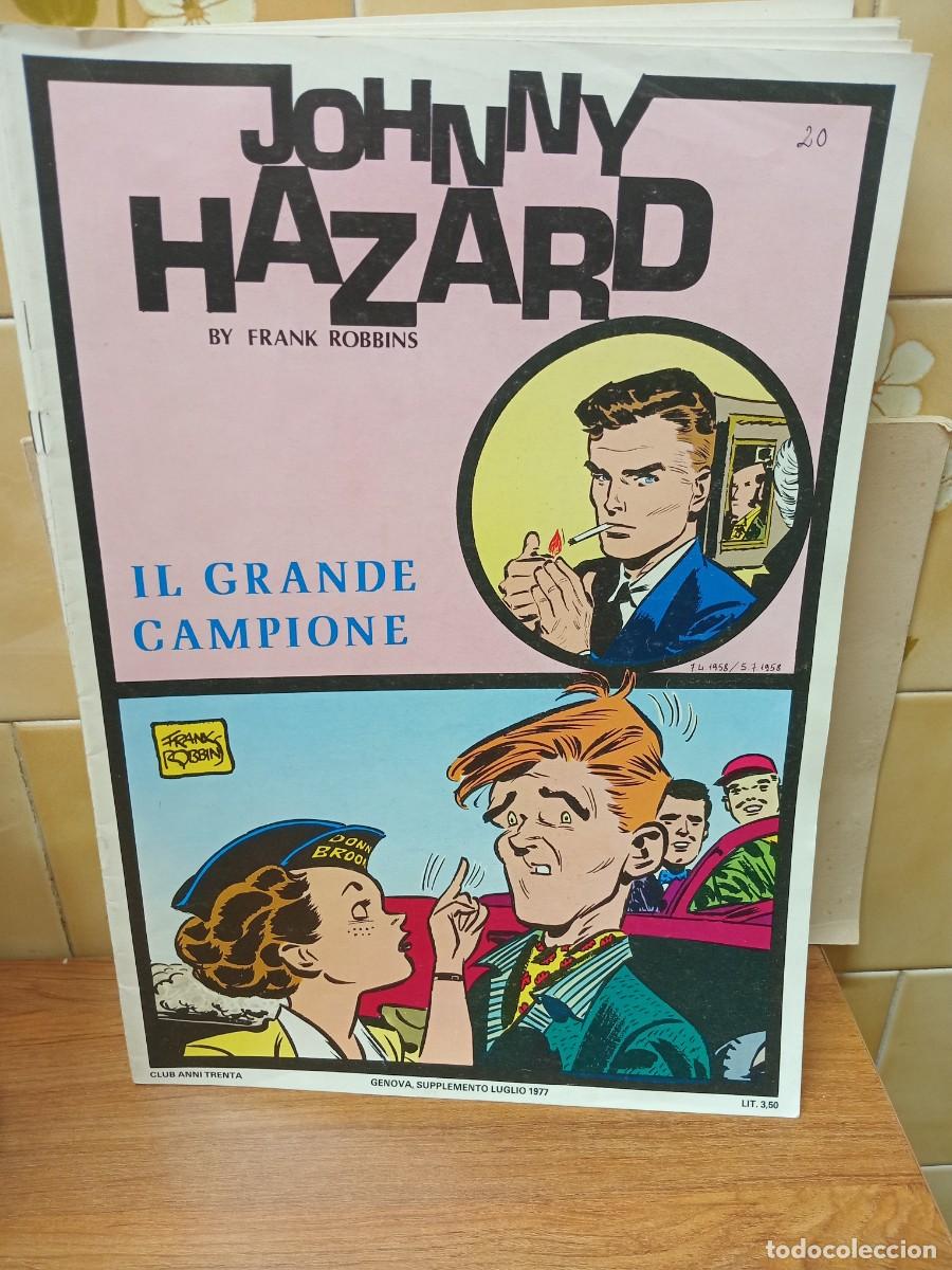 C&oacute;mics: JOHNNY HAZARD - SUPPLEMENTO LUGLIO 1977 - CLUB ANNI TRENTA - TEXTO EN ITALIANO