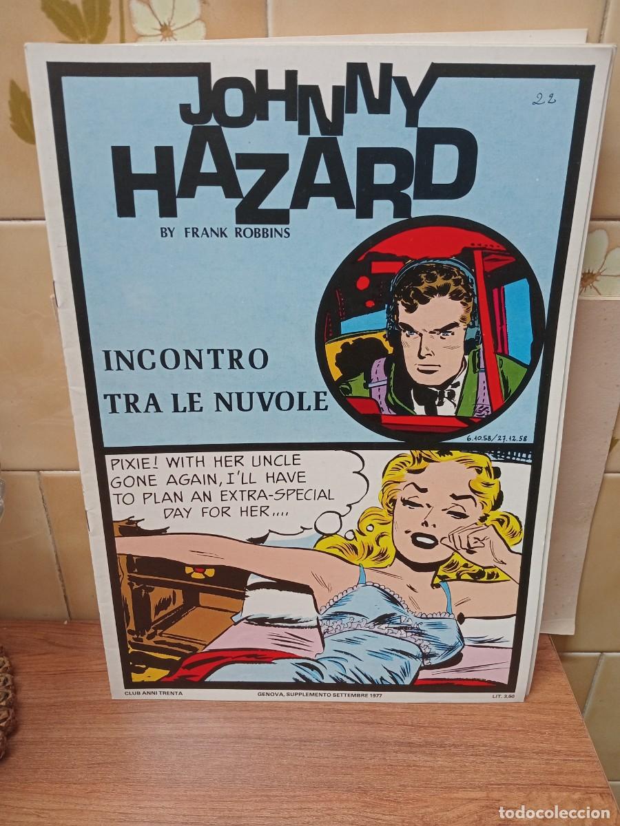 C&oacute;mics: JOHNNY HAZARD - SUPPLEMENTO SETTEMBRE 1977 - CLUB ANNI TRENTA - TEXTO EN ITALIANO