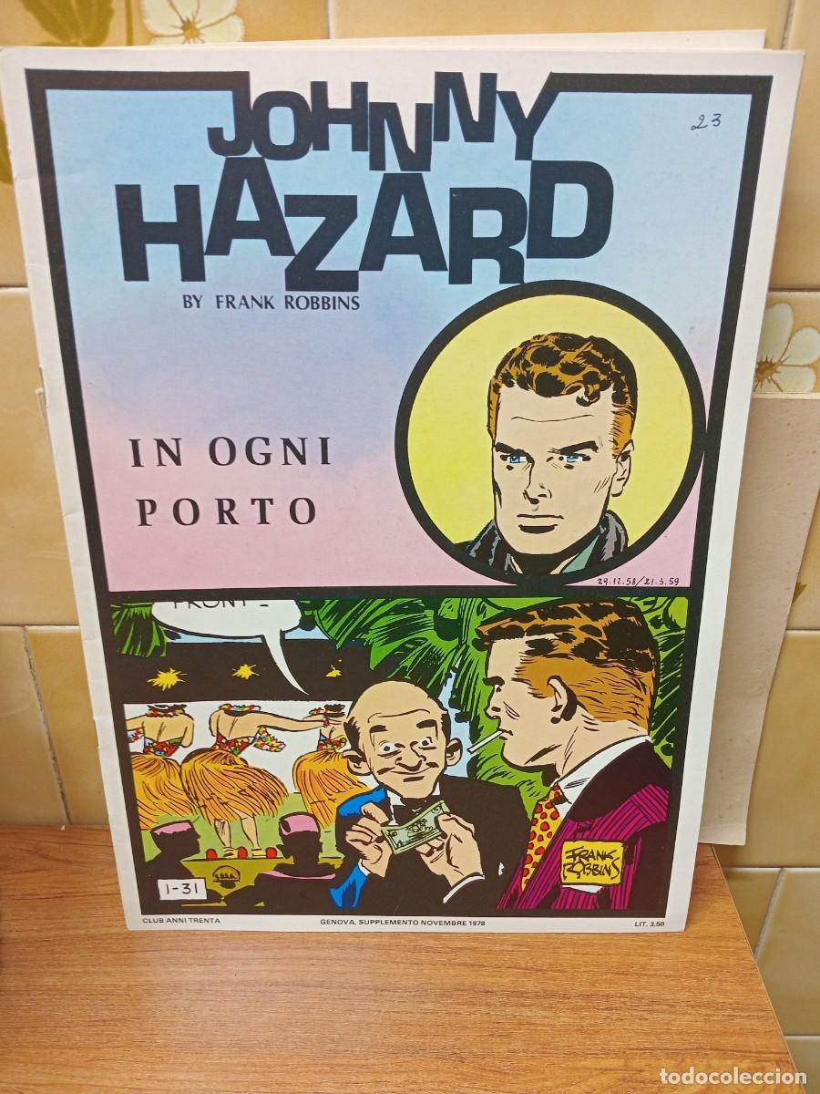 C&oacute;mics: JOHNNY HAZARD - SUPPLEMENTO NOVEMBRE 1978 - CLUB ANNI TRENTA - TEXTO EN ITALIANO