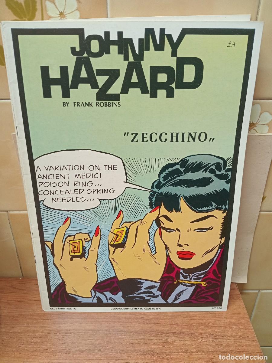C&oacute;mics: JOHNNY HAZARD - SUPPLEMENTO AGOSTO 1977 - CLUB ANNI TRENTA - TEXTO EN ITALIANO