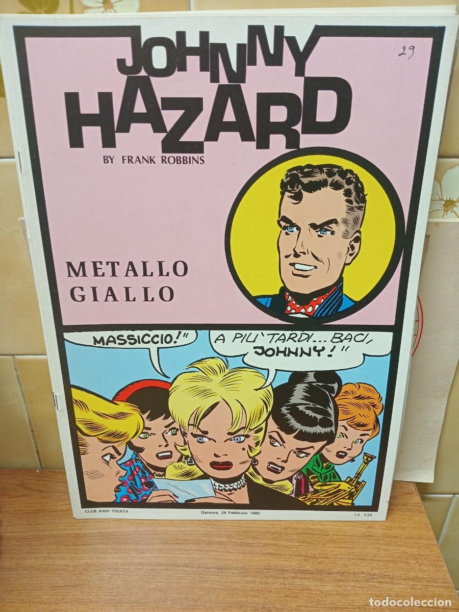C&oacute;mics: JOHNNY HAZARD - 29 FEBBRAIO 1980 - CLUB ANNI TRENTA - TEXTO EN ITALIANO