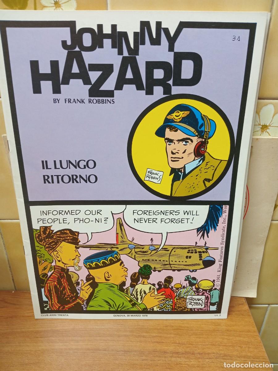 C&oacute;mics: JOHNNY HAZARD - 30 MARZO 1978 - CLUB ANNI TRENTA - TEXTO EN ITALIANO