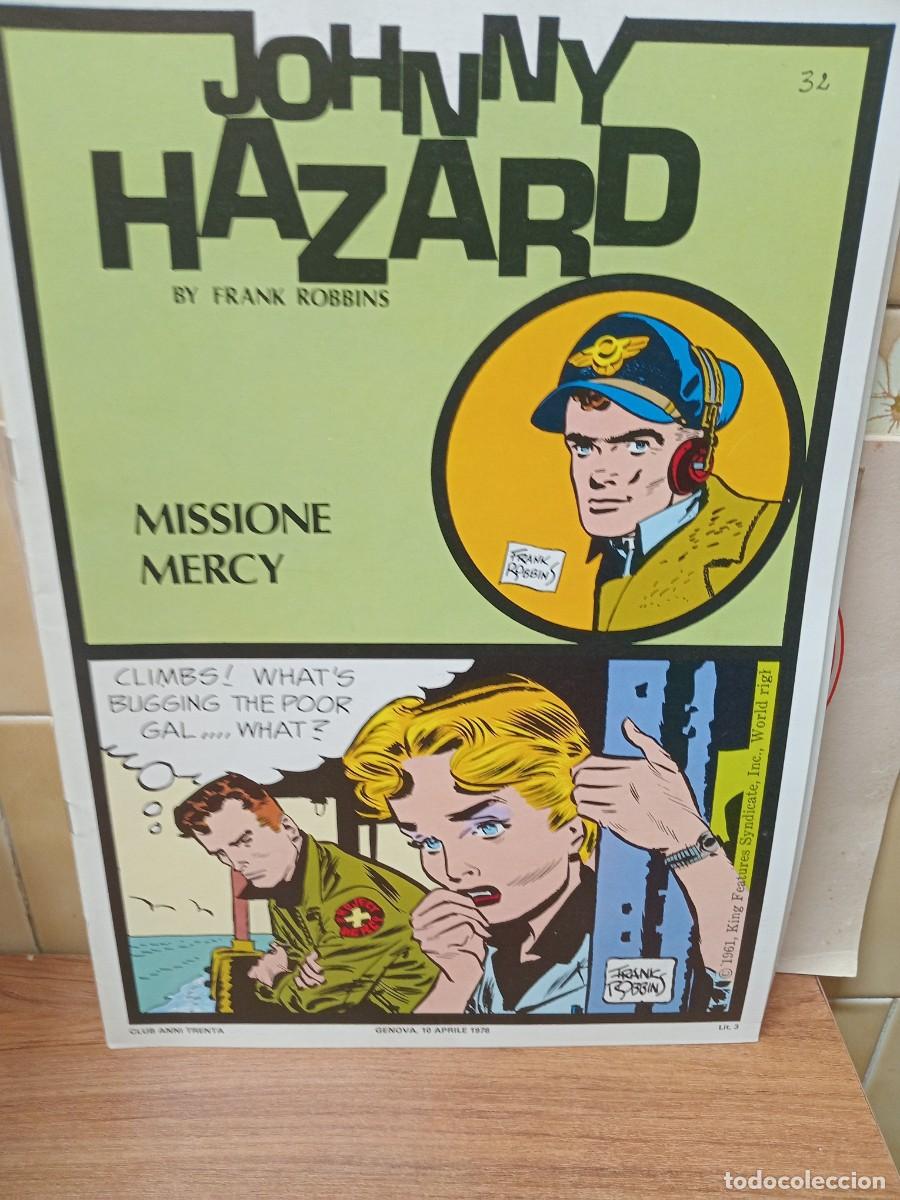 C&oacute;mics: JOHNNY HAZARD - 10 APRILE 1978 - CLUB ANNI TRENTA - TEXTO EN ITALIANO