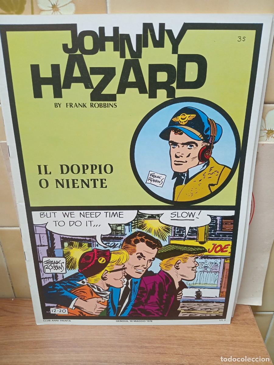 C&oacute;mics: JOHNNY HAZARD - 10 MAGGIO 1978 - CLUB ANNI TRENTA - TEXTO EN ITALIANO