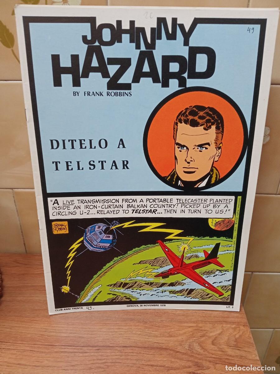 C&oacute;mics: JOHNNY HAZARD - 30 NOVEMBRE 1978 - CLUB ANNI TRENTA - TEXTO EN ITALIANO