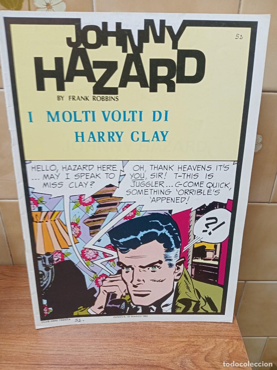 C&oacute;mics: JOHNNY HAZARD - 10 MARZO 1982 - CLUB ANNI TRENTA - TEXTO EN ITALIANO