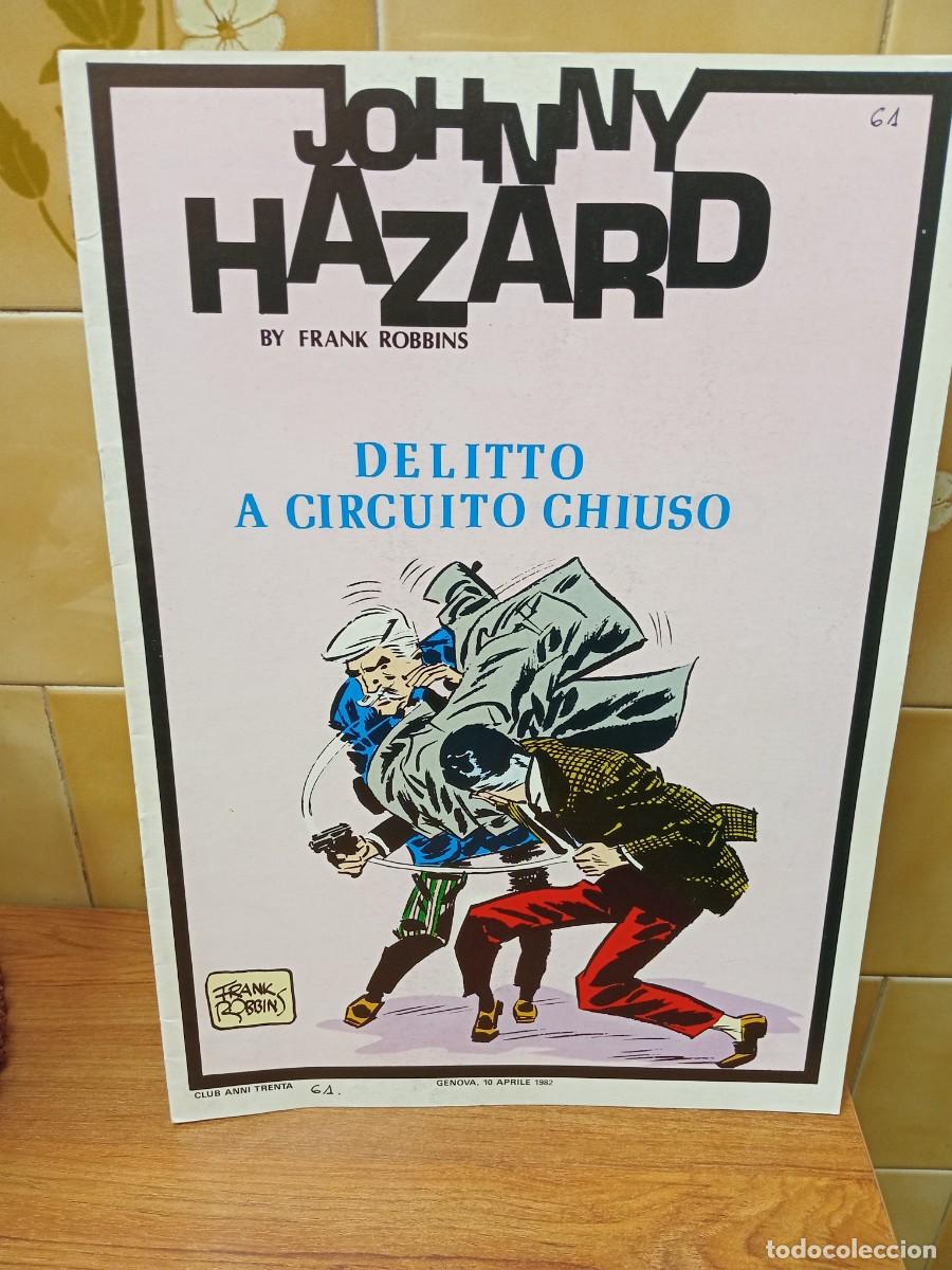 C&oacute;mics: JOHNNY HAZARD - 10 APRILE 1982 - CLUB ANNI TRENTA - TEXTO EN ITALIANO